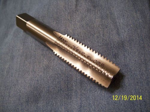 HANSON WHITNEY. 7/8 - 9 PLUS .005 HSS  4 FLUTE PLUG TAP MACHINIST TOOLING TOOLS