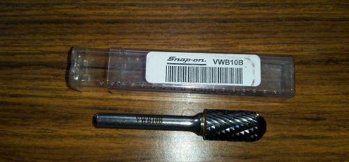 Snap On Carbide Burr Die Grinder Bit #VWB10B