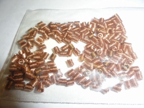 4-40 x 1 1/2d (.168&#034;) phosphorous bronze free running inserts, 1185-04bn-0168 for sale