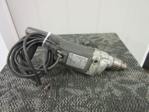 B&amp;D BLACK DECKER REVERSING DRILL INDUSTRIAL 1/2&#034; 120V 900 RPM 7 AMP 1339 100