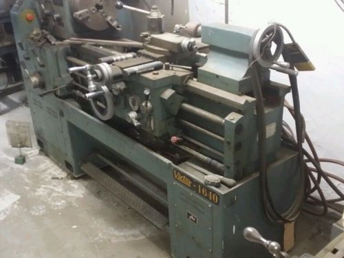 Victor Gap Bed Metal Lathe 1640