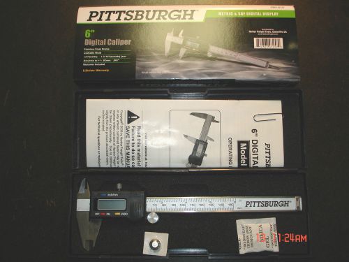 6&#034; Digital Caliper in case, New