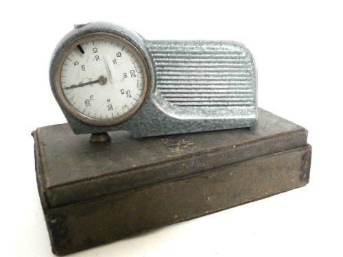 Vintage German Dial Indicator Double Sided Gauge Old Industrial Unique Tool