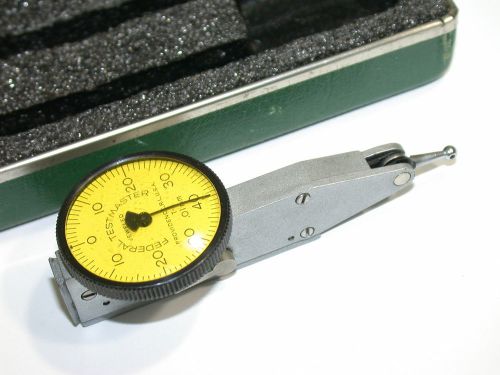 FEDERAL .01MM TESTMASTER TEST INDICATOR SET MODEL T-4