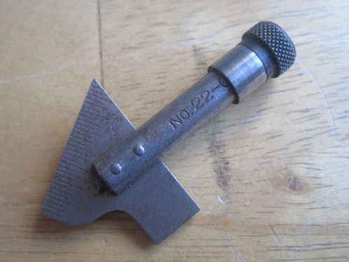 Starrett No. 22-C Drill Point Gage