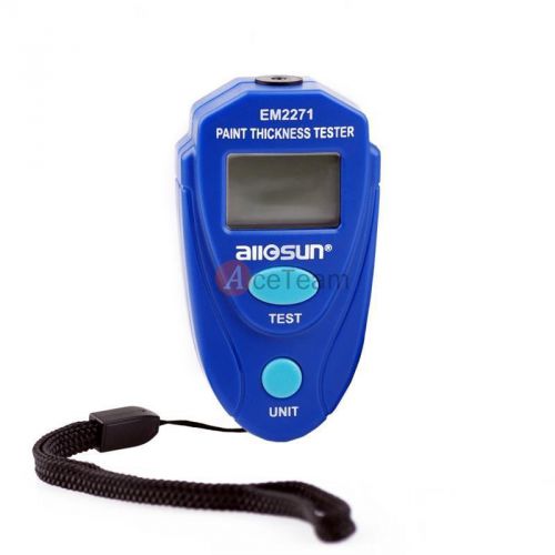 Latest mini digital paint coating thickness gauge crash car auto tester checker for sale