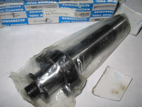 R8, 25.4mm(1”) x 7/16” thread, Shell Mill Holder, NOS