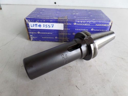 &#034;NEW&#034; NIKKEN CT40 MT3 MORSE TAPER TOOLHOLDER CT CAT40-MTA3-135 TOOL HOLDER LMSI