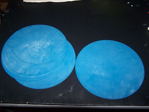 Viton Rubber - 9&#034; diameter circles - 5 pieces