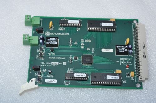 SCHUMACHER ASSY1730-3014 REV.B CONTROLLER BOARD