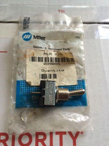 Miller 089085 SWITCH,TGL SPST 20A 125VAC ON-NONE-OFF SPD TERM