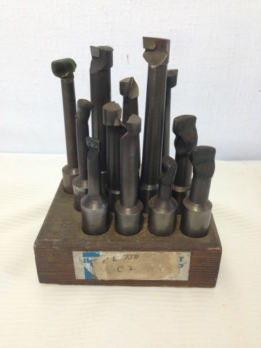 Carbide Tipped Boring Bar Bits- Metal Lathe / Milling Machine