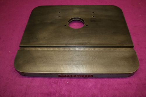 Vintage Rockwell/Delta/Homecraft Light Duty Wood Shaper Table Top Casting