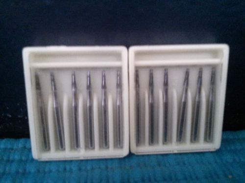 Unused (new) Miltex FG 171 dental burs