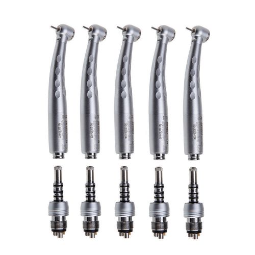 5pcs dental fiber optic high speed handpiece 6 hole fit kavo quick coupler sk-c6 for sale