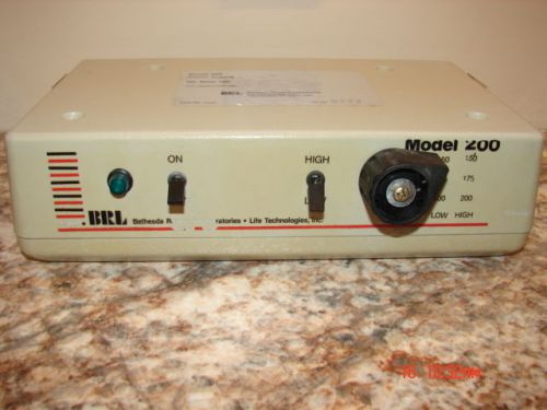 BRL Life Technologies, Model 200