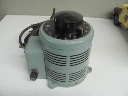 Powerstat Variable Transformer Model 116