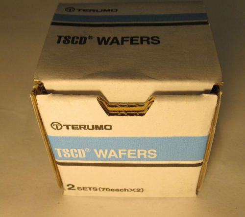 NEW BOX OF 2 SETS (140 PIECES) TERUMO MEDICAL SC*W017 TSCD WELDING WAFERS