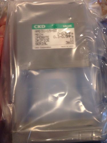 Amd31-15-12 ckd teflon valve 1/2npt amat spare for sale