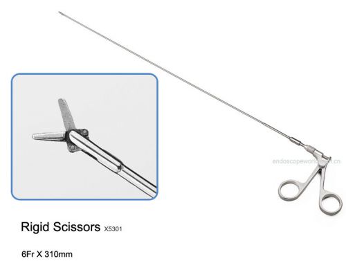 New Hysteroscope Rigid Scissor 6FrX310mm