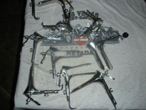 Speculum, bid is for all  10 lot,