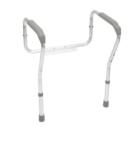 Drive Medical Toilet Safety Frame, White