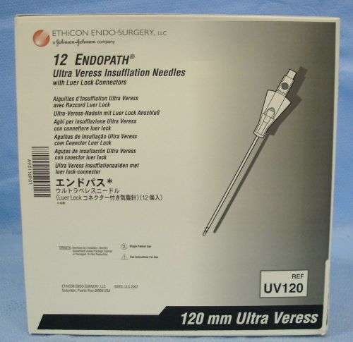 1 box of 12 ultra veress insufflation needles #uv120 for sale