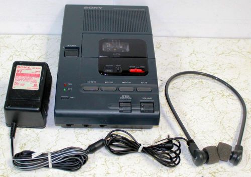 SONY M-2000 MICROCASSETTE-TRANSCRIBER DESKTOP RECORDER TRANSCRIPTION