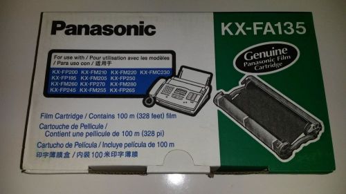 1 genuine panasonic kx-fa135 film cartridge.  kx-fp200;kx-fm280;kx-fmc230 for sale