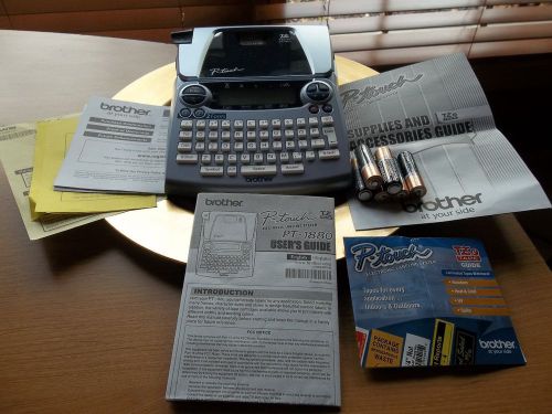 Brother P-Touch PT-1880 Label Maker PT1880 Labeler w/Batteries &amp; User Guide