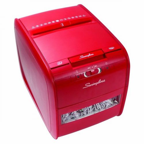 Shredders Shred Red Heavy Duty Home Paper Shredder Commercial Office Cross Cut