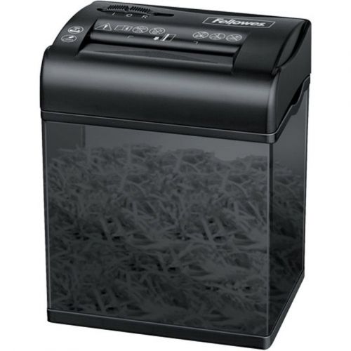 Fellowes Black Desktop / Countertop Light Use Cross-Cut Powershred Shredmate