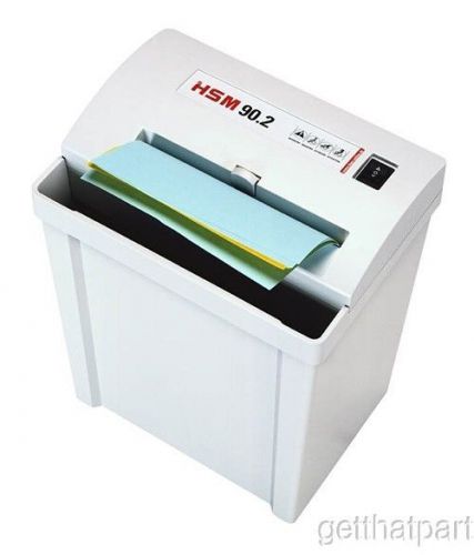 HSM 90.2 1376 Strip-Cut Paper Shredder New