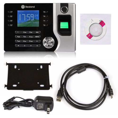 USB Fingerprint Card Reader TCP/ IP + Attendance Time Clock + ID Biometric KA1M