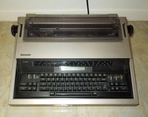 Vintage Panasonic KX-E603 Electric Typewriter RARE@@@