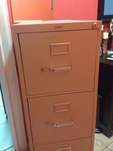 Hon, deep 4-drawer vertical file cabinet. for sale