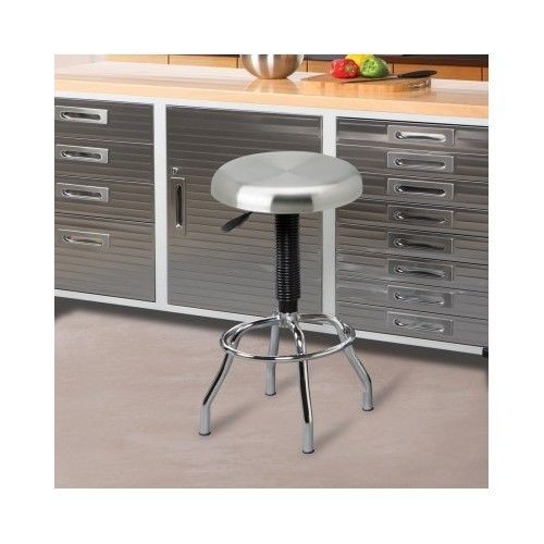 Swivel stool metal work shop garage kitchens business counter commercial use for sale