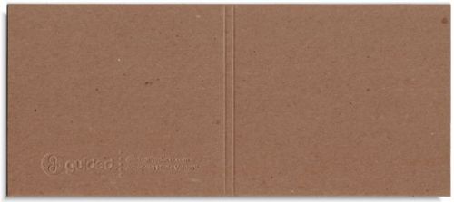 25-Pak Guided Products Paperboard =RePlay 2-Disc Sleeve= 100% Recycled
