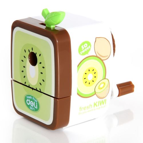 Office School Home Fresh Fruit Kiwi Berry Pencil Sharpener Desk Stationary Gift