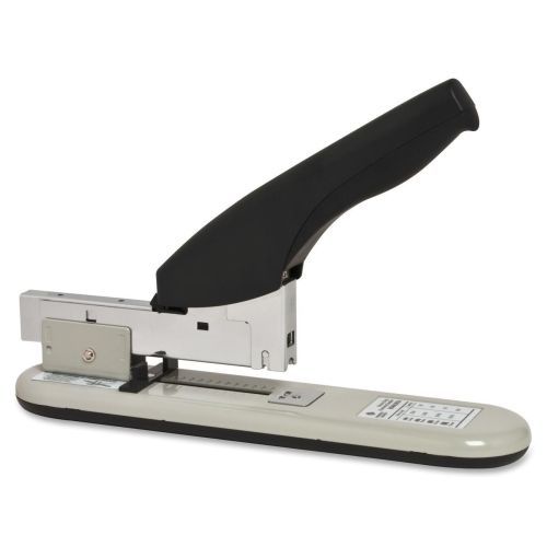 Business Source Heavy Duty Stapler - 1/2&#034; Staple - Putty Beige - BSN62826