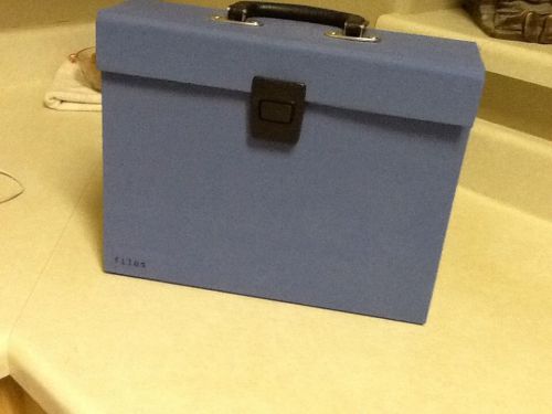 File  Organizer Tote -Blue