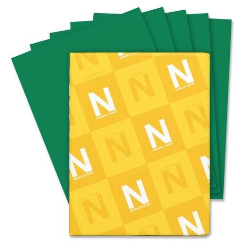 Wausau Paper Colored Paper - 8.5&#034;x11&#034; - 500 / Ream - Gamma Green