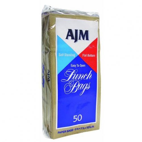 50CT PAPER LUNCH BAG LB24LAJ