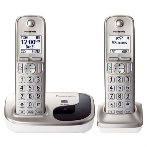 PANASONIC KX-TGD212N DECT 6.0, 2 HANDSETS, CID