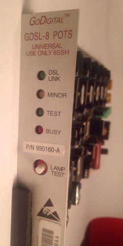 GoDigital Go Digital 8 Port Line Module Card GDSL-8 POTS 990160-A