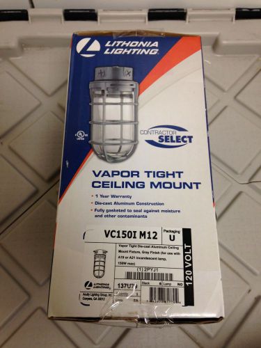 ACUITY LITHONIA VC150I M12 Vapor Tight Fixture,Incand,150 Watt