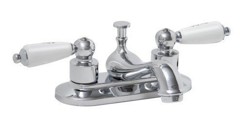 Premier 118020 Ashbury Centerset Two-Handle Lavatory Faucet with Brass Pop-Up  C