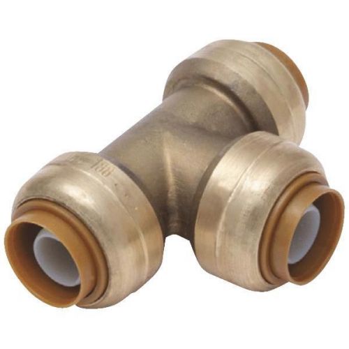 Cash acme u362lfa sharkbite brass push tee-1/2&#034; push tee for sale