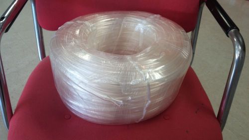 3/8&#034; ID x 1/2&#034; OD x 1/16&#034; wall x 350&#039; Roll of Non-Reinforced Clear PVC Tubing