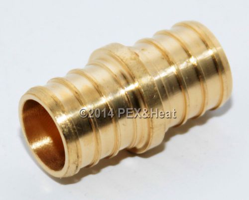 (25) 3/4&#034; PEX Coupling Brass Crimping Fittings